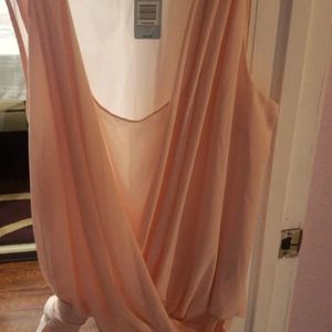 NEW, Torrid, Light pink, Tie top